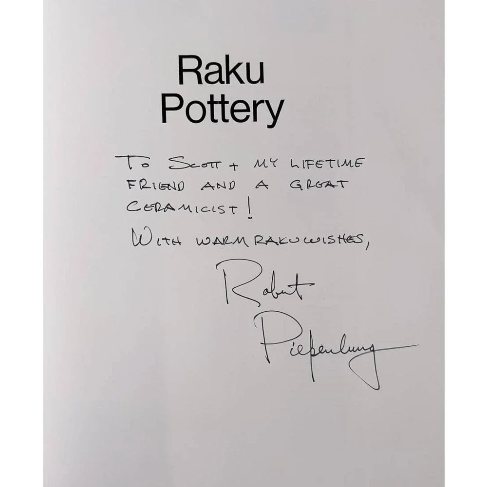 Raku Pottery (1991) by Robert Piepenburg Vintage Softcover Book SIGNED COPY‎ - Picture 4 of 10